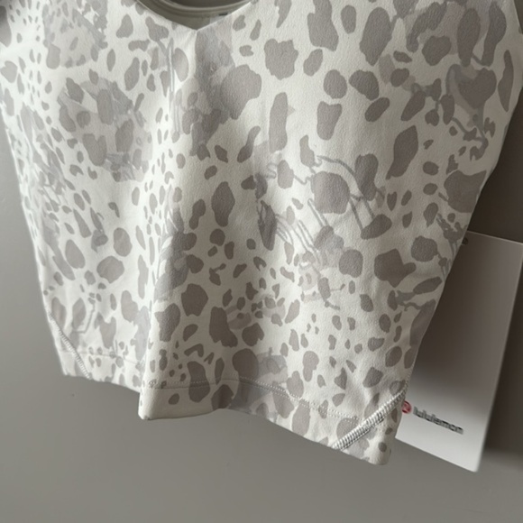 Lululemon Align Tank Top Cheetah Camo Antique White Multi - Picture 5 of 11